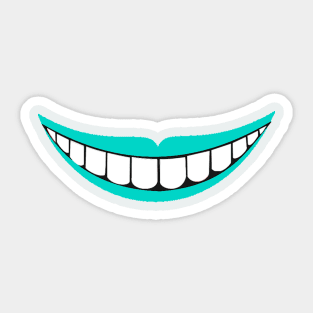 smiley mask Sticker